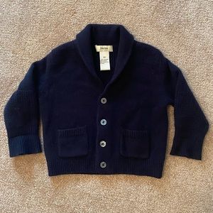Boys Neiman Marcus Cashmere Sweater Navy 18 Months